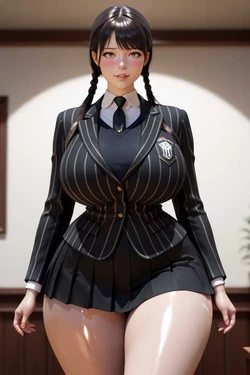 Wednesday Addams Ul7990 ai generated