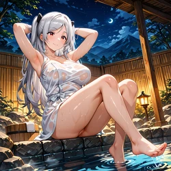 NekoNest - Alexia Midgar | Onsen (109 Images) (Patreon) [AI Generated]