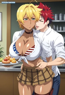 [Banshou] Ikumi Mito (Food Wars)[AI Generated]