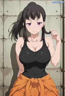 [Banshou] Maki Oze (Fire Force)[AI Generated]