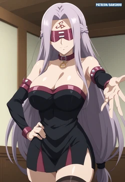 [Banshou] Medusa (Rider) (Fate stay night)[AI Generated]