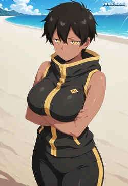 [Banshou] Natsumi Kurobe (My Senpai Is Annoying)[AI Generated]