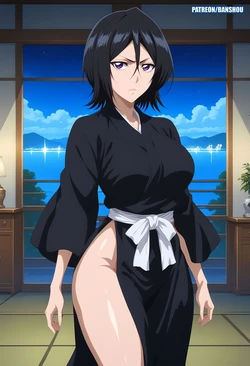 [Banshou] Rukia Kuchiki (Bleach) [AI Generated]