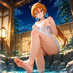 [AI Generated] Alisa+-+Onsen