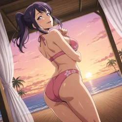 NekoNest - Sung Jin-Ah #4 | Beach (111 Images) (Patreon) [AI Generated]