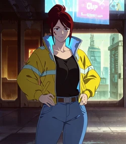 [Spairk1313] Gloria Martinez (Cyberpunk Edgerunners) [AI Generated]