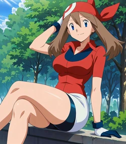 [Spairk1313] May (Pokemon) [AI Generated]