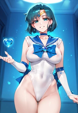 ChocoPizza - Sailor Mercury (1) [AI Generated]