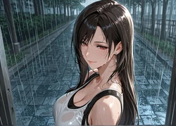Patreon [KALA AI NSFW] - tifa lockhart raining < Ai generated >