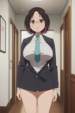 [悲しいサイ] 上井エルマ 催眠 (Miss Kobayashi's Dragon Maid) [AI Generated]