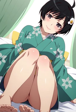 AIusagichan -〈物語〉シリーズ 阿良々木 月火 Araragi Tsukihi [AI Generated]