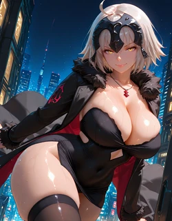 [AI Generated] Jeanne d'Arc (Alter)(monochan)