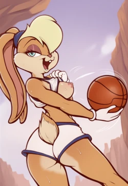 Lola Bunny x Kinich [AI generated]