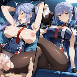 [珈琲@AIイラスト/Coffee@AI Illustration] Making Essex Understand (Azur Lane) – Bonus Illustration Collection(R-18) [AI Generated]