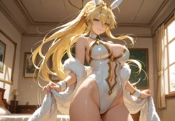 [AI Generated] artoria pendragon (swimsuit ruler)
