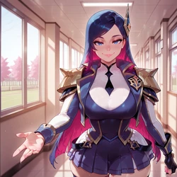 Caitlyn Battle Academia septerna ai generated