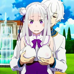 [TsarAi] Emilia x Regulus Corneas (Ai Generated) (Textless)