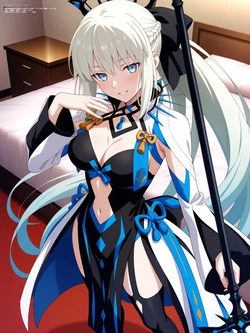 Kanuck - [REQUEST] Fate - モーガン・ル・フェイ // Morgan le Fay // Uncensored (Patreon) [AI Generated]