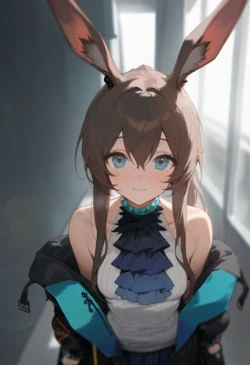 PeripeteiAI Surprise for Amiya (Pixiv 104701574) [AI Generated]