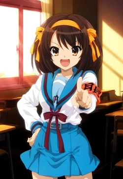 LoveHUwU - Haruhi Suzumiya | Suzumiya Haruhi no Yūutsu [AI Generated]