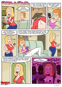 [NaughtyComix (PlanZ34)] Toons & Tricks #4 (Rick and Morty) (Ongoing)