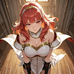 [AI Generated] celica (fire emblem)
