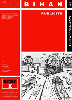 [Bede X 34] Jakez Bihan [= Jacques Lemonnier] & Guy Degrenne - Publicité