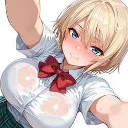 [DeepMole] GakkoudeS_Haduki(220p)(Soft Sex) (Patreon) [AI Generated]