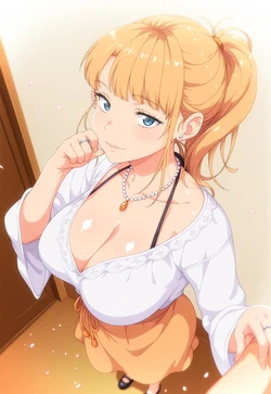 Aika’s Sakura Sway – Wind Teasing Her Skirt & Soul [AI Generated]