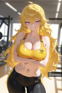 [ZhuYuan'sChair] Yang (RWBY) [AI Generated]