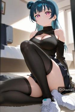 [ZhuYuan'sChair] Yoshiko Tsushima (Love Live!) [AI Generated]