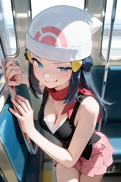 [ZhuYuan'sChair] Dawn (Pokémon) [AI Generated]