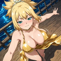 [AI Generated] LucyHeartfilia+-+Balcony Soiree