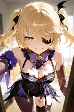 ZhuYuan'sChair - Fischl von Luftschloss Narfidort~ (Patreon) [AI Generated]