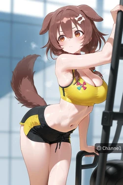 ZhuYuan'sChair - Inugami Korone~ (Patreon) [AI Generated]