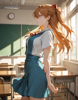 [AI Generated] souryuu asuka langley