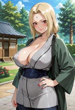 [Moke P@treon]【Gold Plan】 Tsunade Nude 232Pics , Naruto | Patreon [AI Generated]