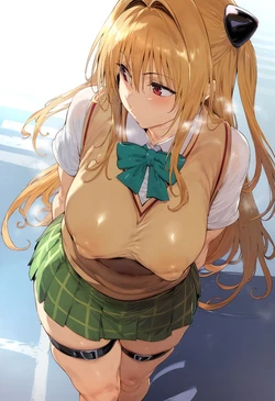 金色の闇(konjiki no yami)   crazygrass ai generated