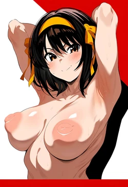 涼宮春日(suzumiya haruhi)   crazygrass ai generated