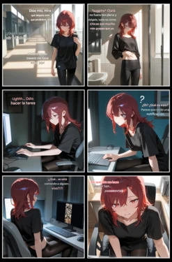 【Pixiv】【Churnweil】Bigger Aspirations [Spanish] [AI Generated]