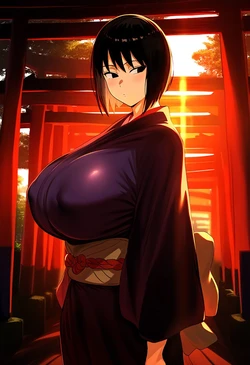 シズネ(shizune)  crazygrass ai generated