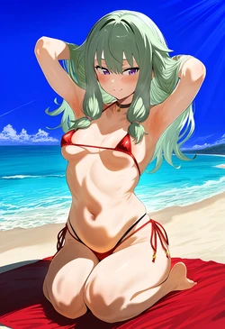 草薙寧々(kusanagi nene)   crazygrass ai generated