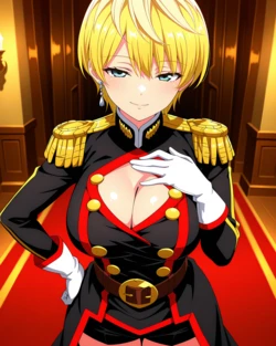 Ponchoman - Tenka Izumo - Chained Soldier || 出雲天花 - 魔都精兵のスレイブ (UNCENSORED) 70 IMAGES (Patreon) [AI Generated]