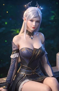 [AI Generated] 洛璃《大主宰》