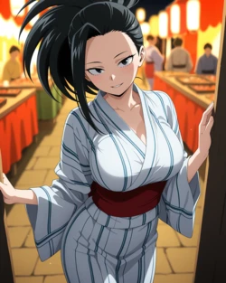 Ponchoman - Momo Yaoyorozu EXTRA 2 - My Hero Academia || 八百万 百 - 僕のヒーローアカデミア (UNCENSORED) 70 IMAGES (Patreon) [AI Generated]
