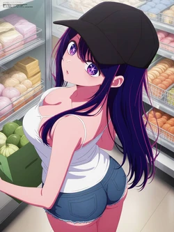 Kanuck - [POLL] Oshi no Ko - 星野 アイ // Ai Hoshino // Uncensored (Patreon) [AI Generated]