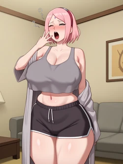 [BaldSensei] Sakura X Boruto (AI Generated)