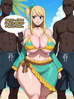 [BaldSensei] Lucy Heartfilia X BBC (AI Generated)