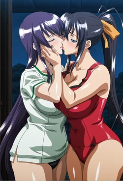 [PlushieAI69] Akeno x Saeko [AI Generated]