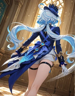 [AI Generated] furina (genshin impact)